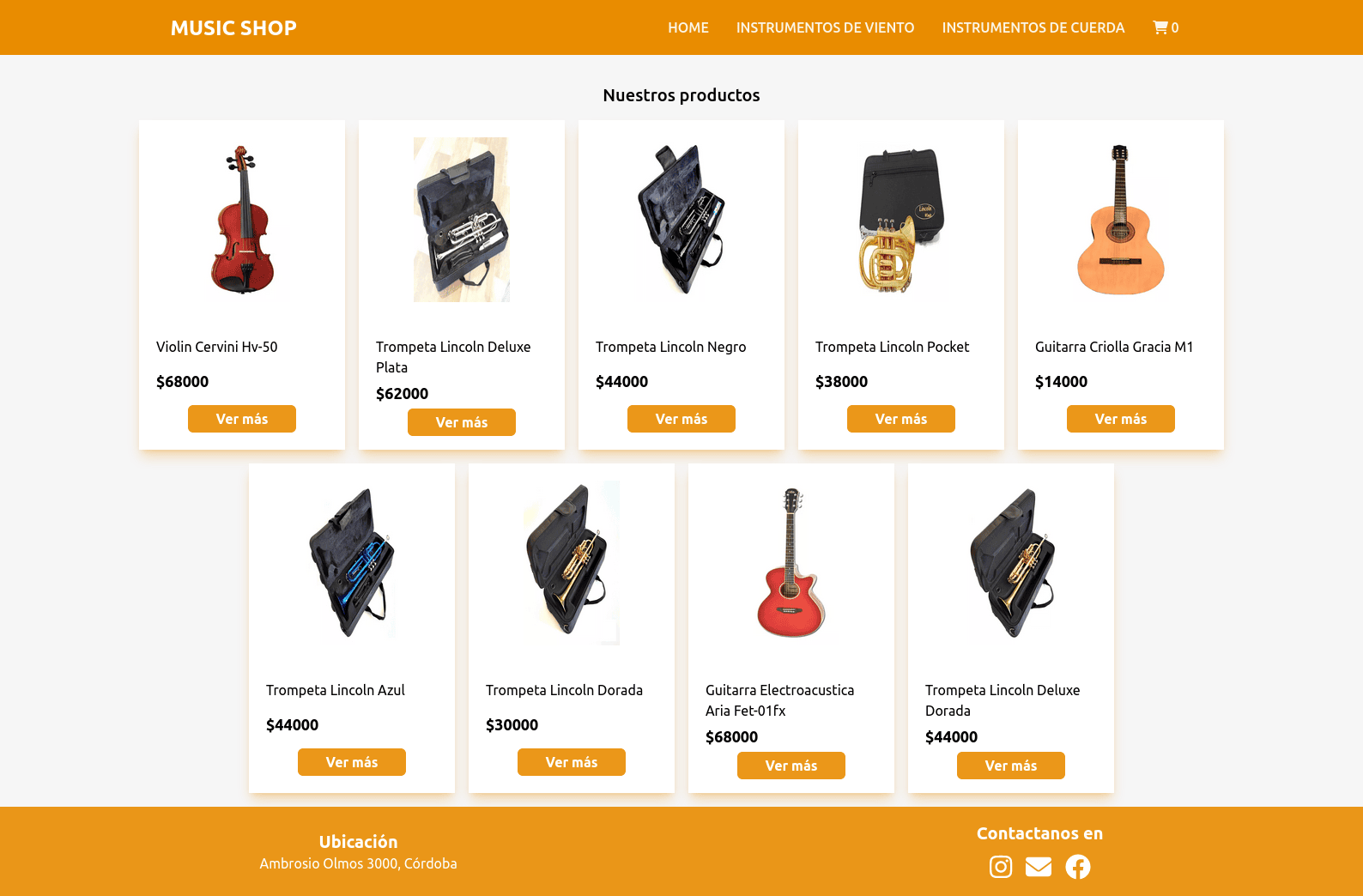Music Shop screenshot
